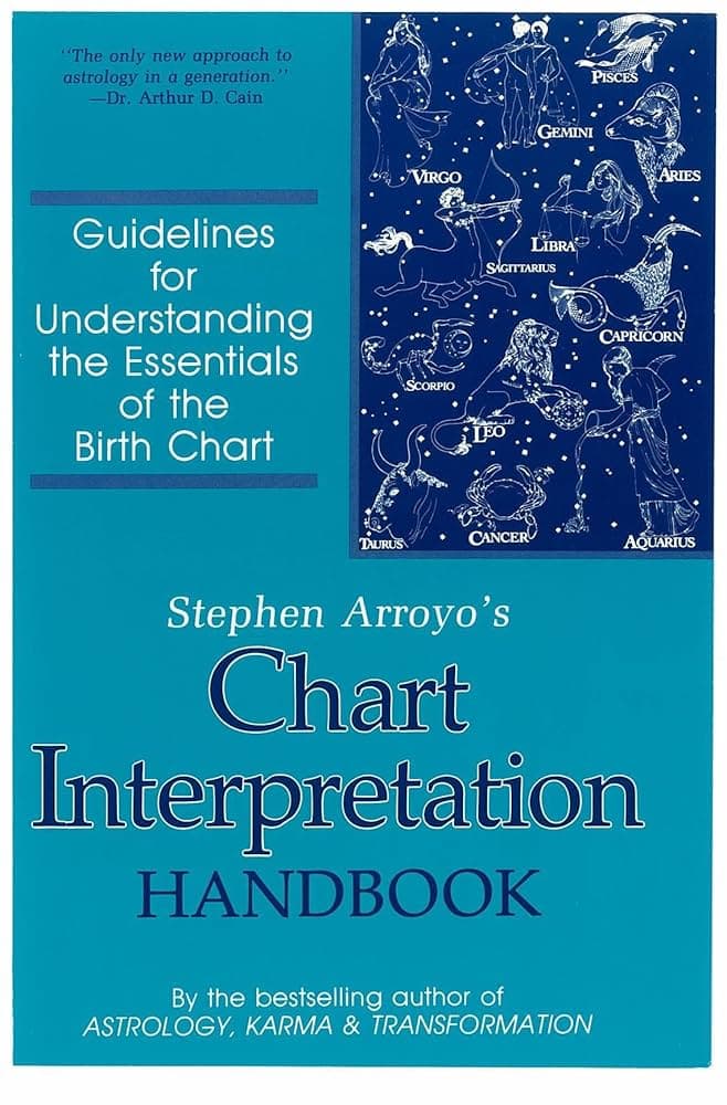 Chart Interpretation Handbook by Stephen Arroyo book cover.