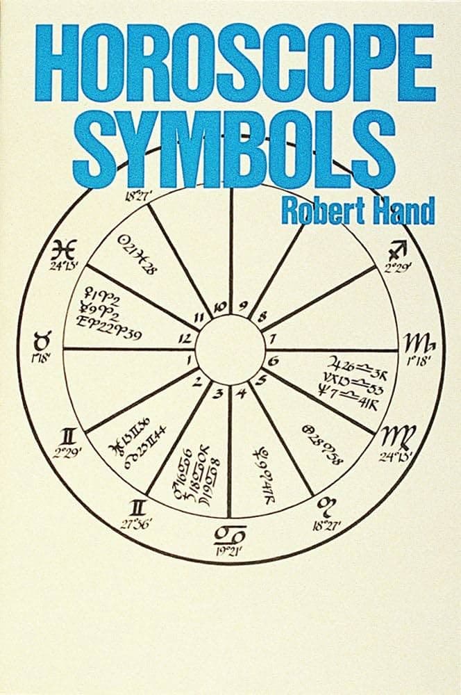 Horoscope Symbols by Robert Hand book cover.