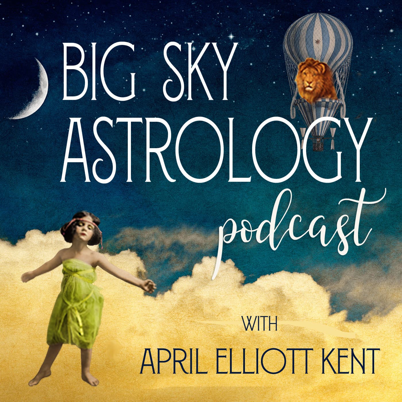 Big Sky Astrology Podcast cover artwork.
